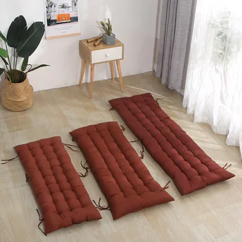 

Thickened Reclining Chair Cushion In Autumn And Winter General Cane Chair Rocking Chair Cushion Lengthened Cotton Cushion Office