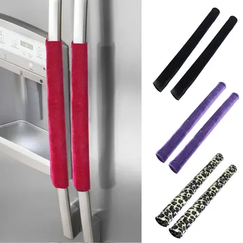 

1pair Protective Cover for Refrigerator Door Handle Soft Kitchen Fridge Handle Covers for Drips Smudges DC156