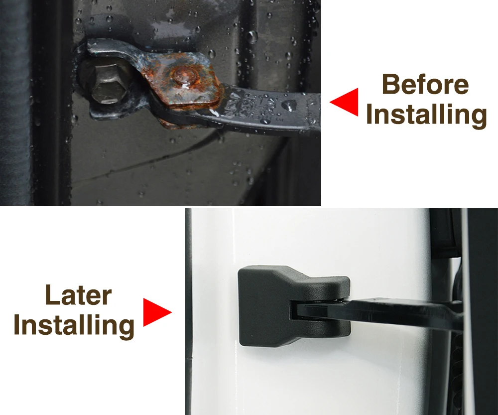 VCiiC дверной замок Защитная крышка для автомобиля внешняя Антикоррозийная