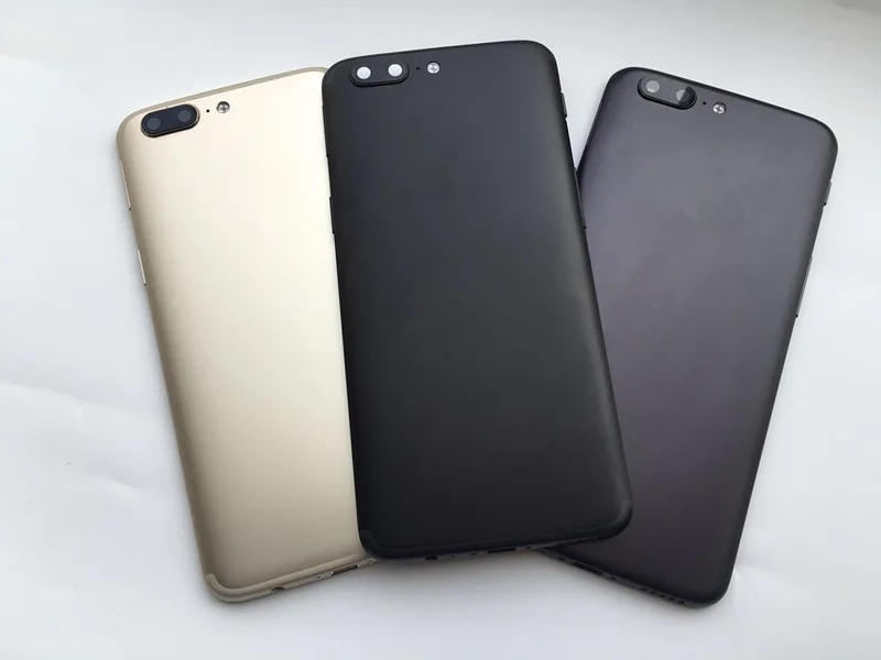 

Metal Back Housing For Oneplus 5 5T Back Cover For Oneplus5 Battery Cover Case+Side Keys+Camera Glass For Oneplus 5T Rear Cover