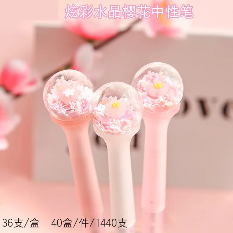 1X Хрустальная шариковая ручка Sakura школьные и офисные принадлежности