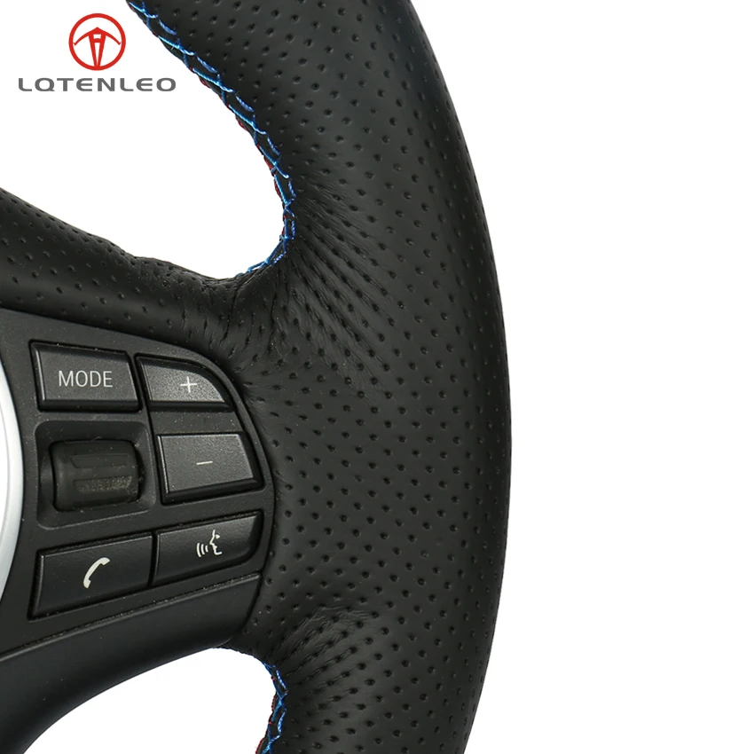 Задняя панель LQTENLEO из черной кожи для BMW F20 F21 F22 F23 118i 120i 125i 120d 218i 228i 420i 430i 435i 428i