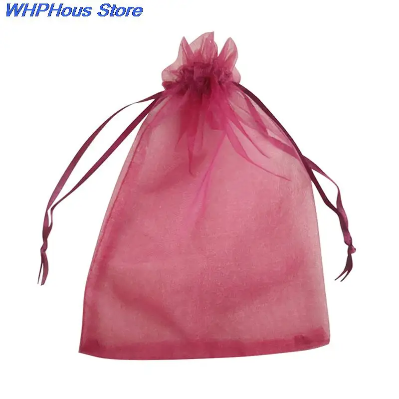 NEW 50pcs Fruit Protection Bags Pest Control Anti-Bird Garden Drawstring Net Bags Mesh Grape Bag Plant Grow Bags 