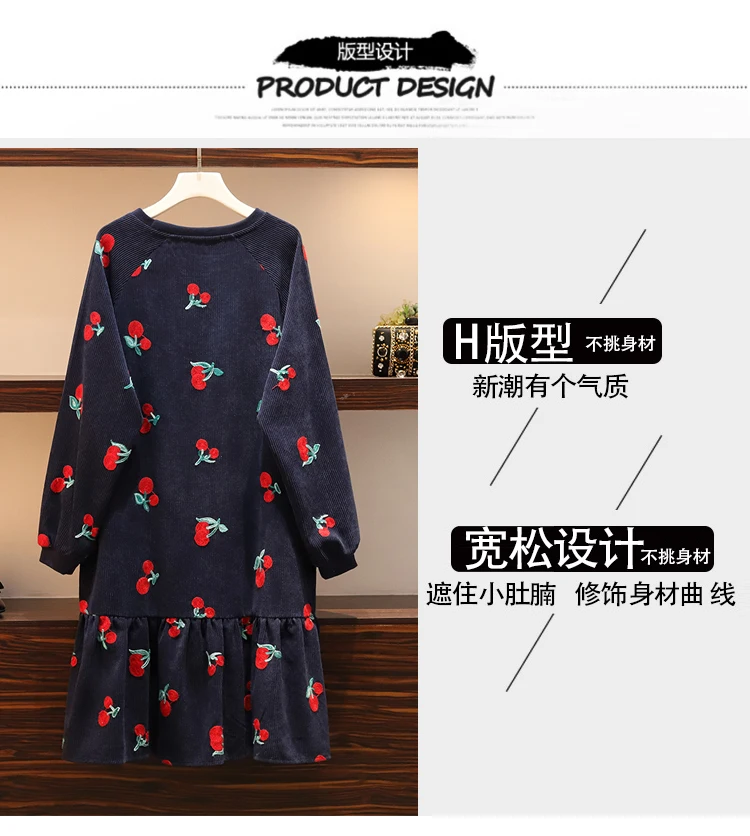 4xl, хорошее качество, большие размеры, женская одежда, весна, осень, зима, корейские милые Длинные повседневные платья, женские A5458