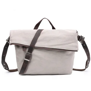 

Vintage Satchel Shoulder Bags Men Crossbody Bags For Men School Canvas Handbags Crossbody Messenger Bags For Men Waterproof