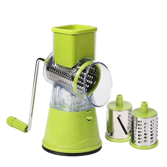 Multifunctional Rotary Vegetable Slicer And Grater - متجر اختياري