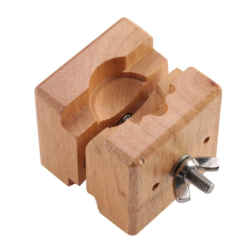 

TOP!-Professional Wooden Watch Case Block Vise Clamp Movement Watch Repair Tool Kits for Watchmakers