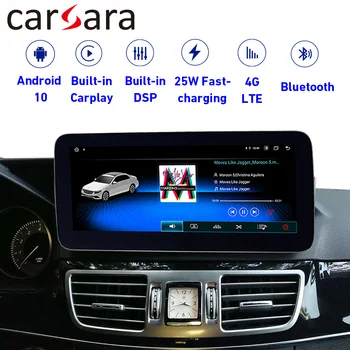 

Android 10 4+64G Car Radio BT GPS Navigation WiFi Head Unit Screen for Benz E Class W212 S212 2013-2015 E200 250 300 350