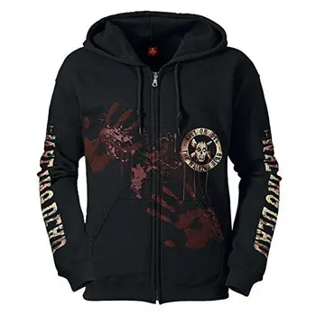 

King of Merch – para Hombre Chaqueta con Capucha – The Walking Dead Kill or Die Daryl Dixon Rick Grimes Glenn Carl Carol Abraham