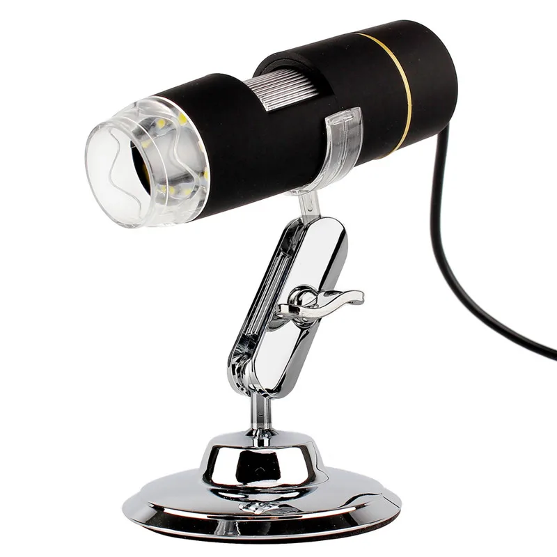 

USB 8 LED 1X-500X Digital Microscope Endoscope Magnifier Video Camera Real 0.3MP/2MP 2 Types Durable Microscope Endoscope Camera
