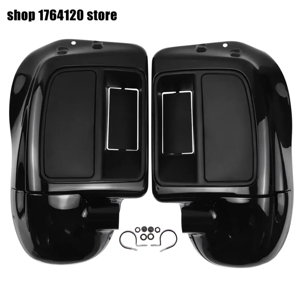 Fairing Glove Box Грелка Для Ног мотоцикла вентилируемый обтекатель перчаточный ящик для Harley Touring Electra Glide Street Glide Road King-18 - Цвет: Fairing Glove Box