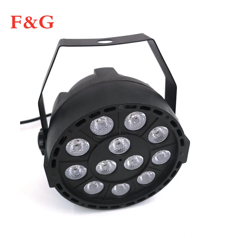 Светодиодный Par 12x3W RGBW светодиодный прожектор для сцены DMX512 voor Disco DJ Вечерние