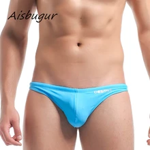 7 цветов мужские плавки сексуальные мужские купальники стринги шорты купальный костюм Плавки бикини купальник пляжная одежда Sunga