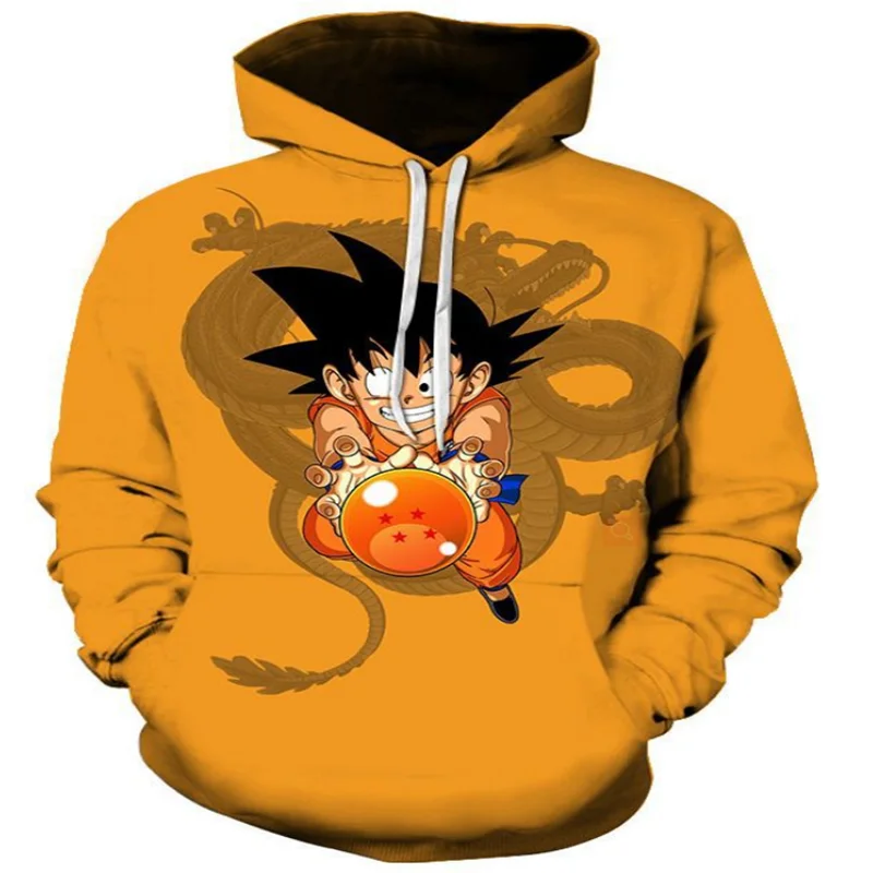 3D Dragon Ball Z Детская толстовка с Гоку для мужчин Супер saiyans Толстовка DBZ Vegeta Повседневный пуловер для мужчин и wo мужчин забавная толстовка с капюшоном