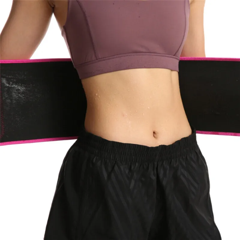 Adjustable Faja Lumbar Waist Support Belt Women And Men Buna Back Sweat Belt Fitness Belt Waist Trainer