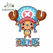 EARLFAMILY 13cm x 7.3cm One piece Choba Car Decal Sticker JDM Polyethylene Helmet Motorcycle Accessories Car Door Protector