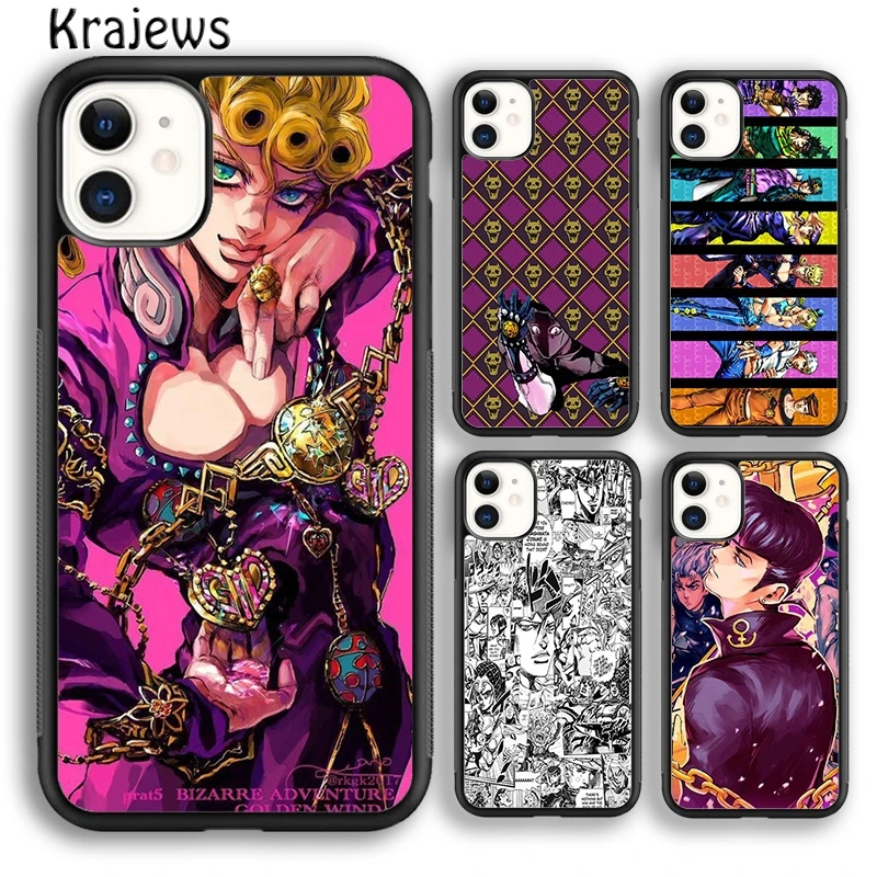 Чехол для телефона с аниме Невероятные приключения чехол iPhone 5 SE 6s 7 8 plus X XR XS 11 12 pro