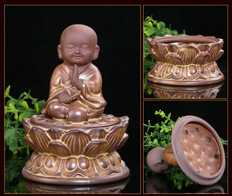 Liquid Rtv Silicone Moulds For Concrete Fragrant Lotus, Small Monk, Incense Burner, Sandalwood Stove, Bedroom Smoked Burner