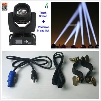 

E-4pcs Touch screen 230W 7r sharpy beam moving head light 16dmx channel for stage show