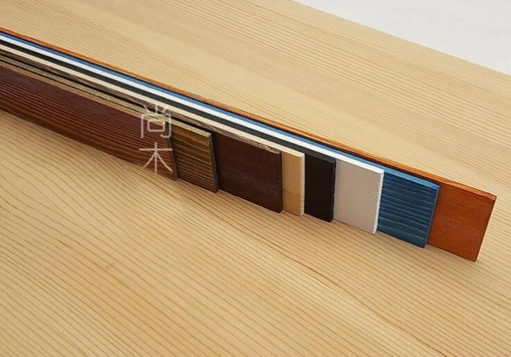 

10PCS Thickness:3mm Width:40mm Length:200mm Solid Wood Flakes Log Pine Model Handmade Gardening Material