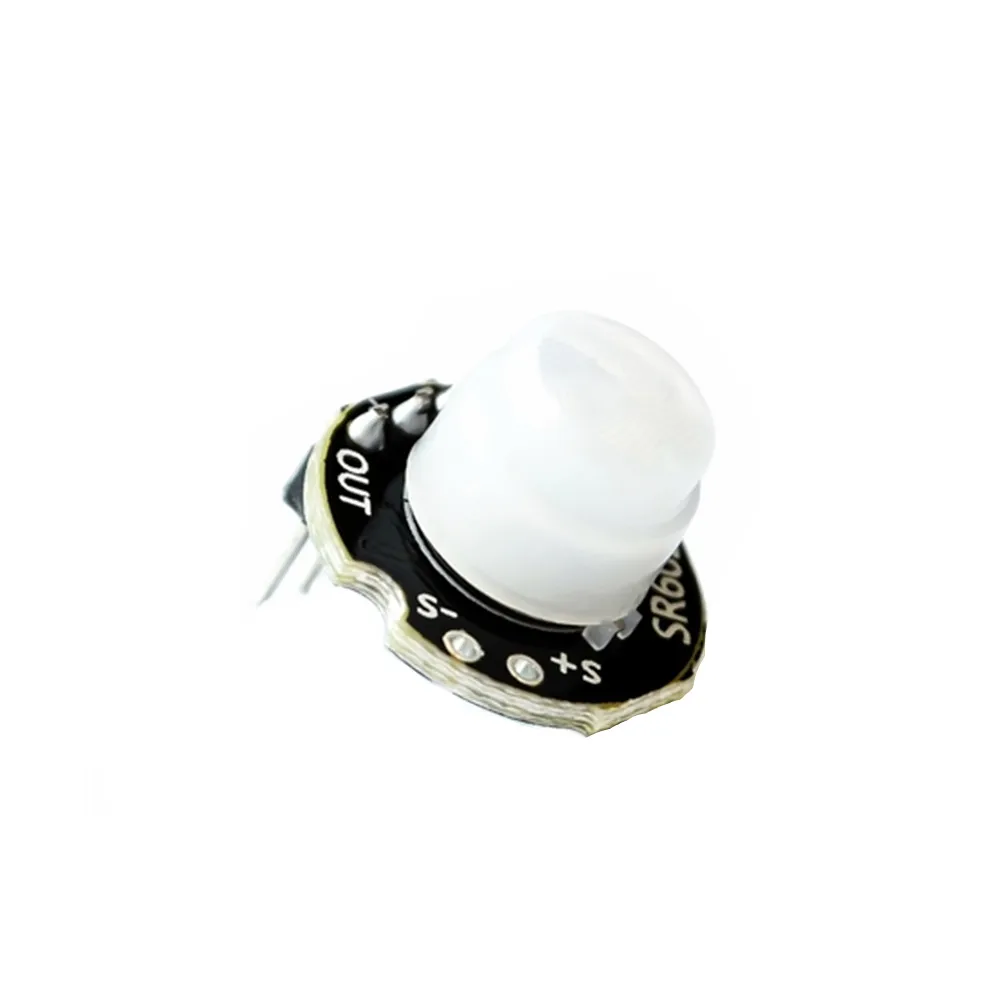MH-SR602 MINI Motion Sensor Detector Module SR602 Pyroelectric Infrared PIR kit sensory switch Bracket for Arduino Diy With lens |