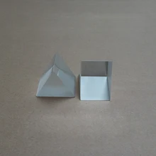 Оптическая Призма K9 стекло правый угол треугольные призмы 90 градусов полное отражение обнаружения Призма обучающий Эксперимент Инструмент