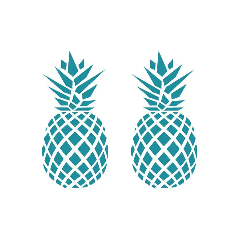 Creative Ins Style Pineapple Wall Stickers Children's Room Restaurant Bedroom Wall Paper Poster Print Art Mural Decal 29*29cm