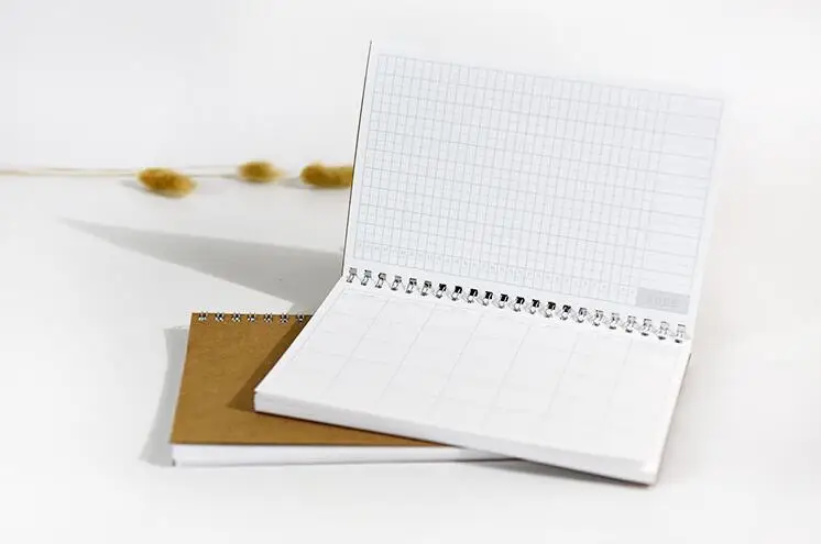 Planner mensile di lavoro efficiente aziendale A5 da 1 pz/lotto, pianificatore giornaliero a spirale A5 - immagine 4