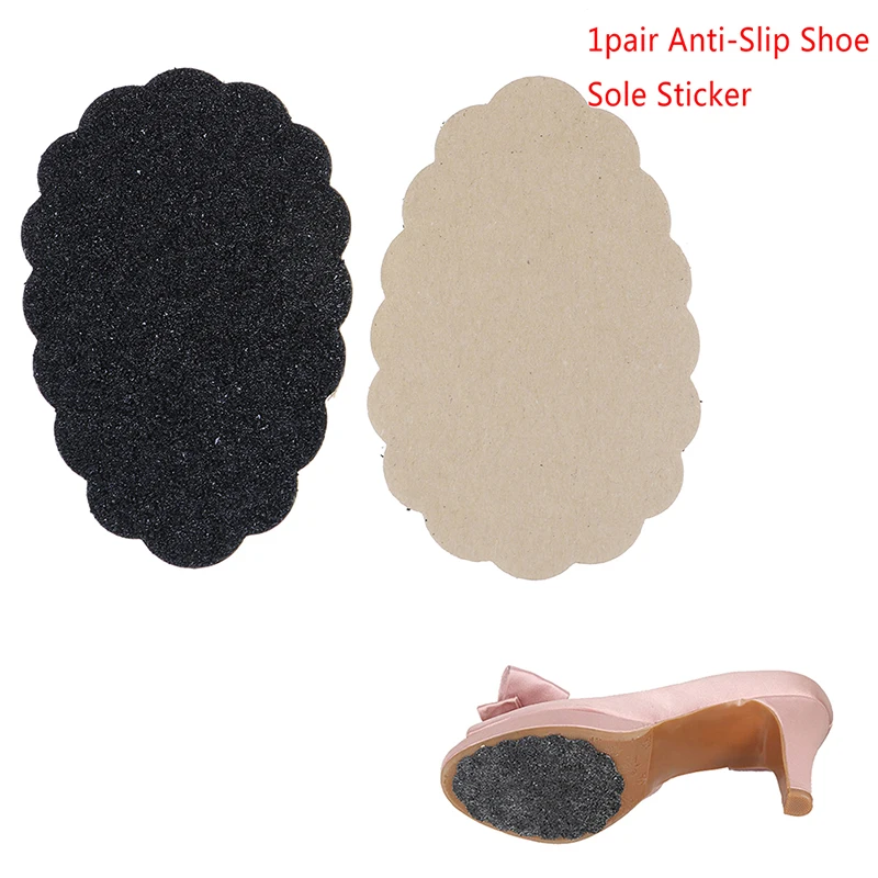 2 Pcs Anti-Slip Shoe Sole Sticker High Heel Sandal Boot Self-Adhesive Mat Pads Front Pads Shoe Protector Wholesale