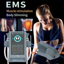 

HI-EMT Ems Muscle Stimulation Emslim Neo RF Ems Sculpt Machine Electromagnetic Tesla four Handles Body Sculpting Machine Muscle