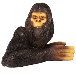 Bigfoot Statue Bigfoot Bashful Ape Ferocious Ape Sculpture Tree Hugger Decor Garden Yard Art Realistic Gorilla 3D Decor