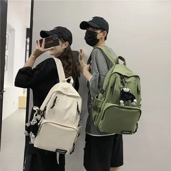 

Korea ulzzang backpack large-capacity backpack student school bag waterproof casual wild ins style Women's backpack backpack