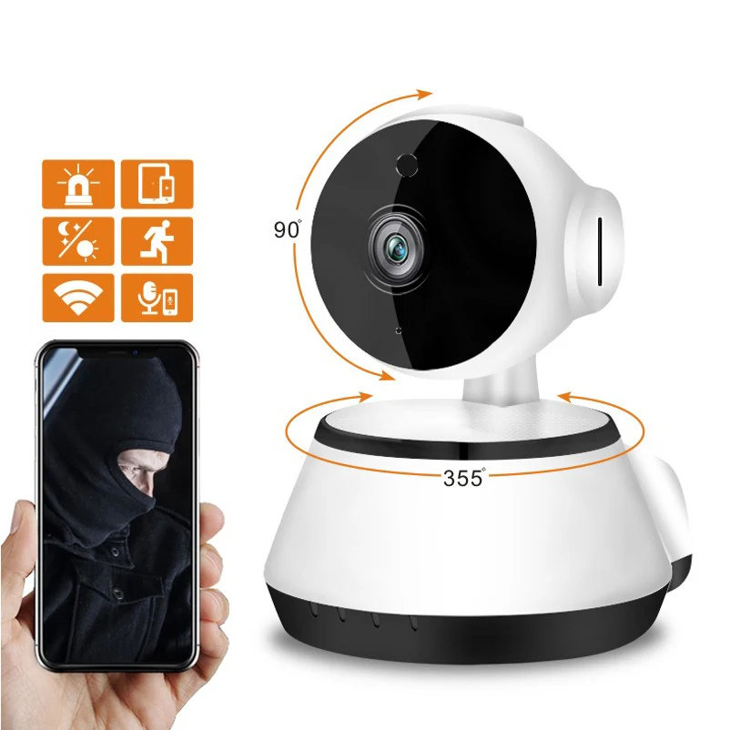 

P2P wireless Camera HD 720P Baby-Monitor CCTV Mini Camcorder IP Camera Wifi Video-Surveillance Night-Vision Home SecurityTwo-Way