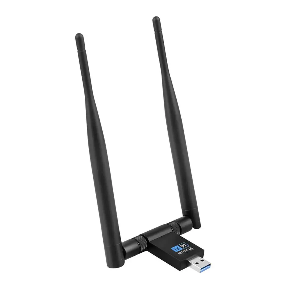 AC1200M беспроводная сетевая карта 1200 Мбит/с USB3.0 WiFi маршрутизатор приемник сигнала адаптер 2,4 ГГц/5 ГГц двухдиапазонный