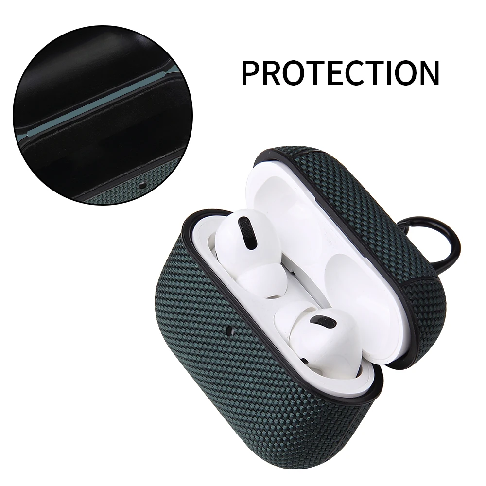 Противоударный жесткий защитный чехол для Airpods Pro TWS беспроводной Bluetooth чехол для наушников Air Pod чехол с крючками Funda