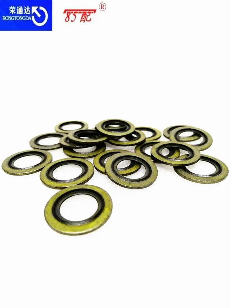 Car Engine Plug Engine Oil Drain Plug Gasket 016393 016454 for Peugeot Citroen, Toyota, Renault, Fiat, Iveco, Nissan, Opel, Volvo, Mini, Benchi