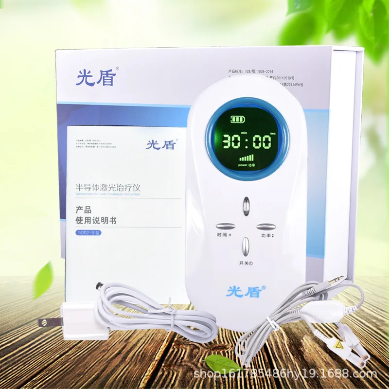 

Rhinitis laser physiotherapy device semiconductor allergy nasal obstruction chronic sinusitis otitis media therapeutic device