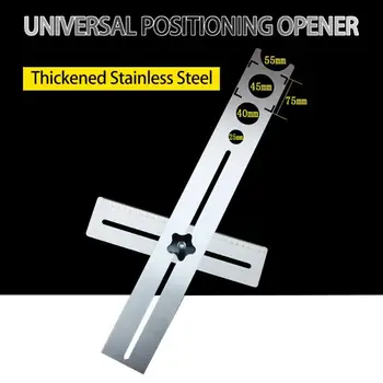 

Multi-functional Tile Locator Puncher Tapper Universal Glass Tile Marking Tool Adjustable Decoration Hand Tool Sets