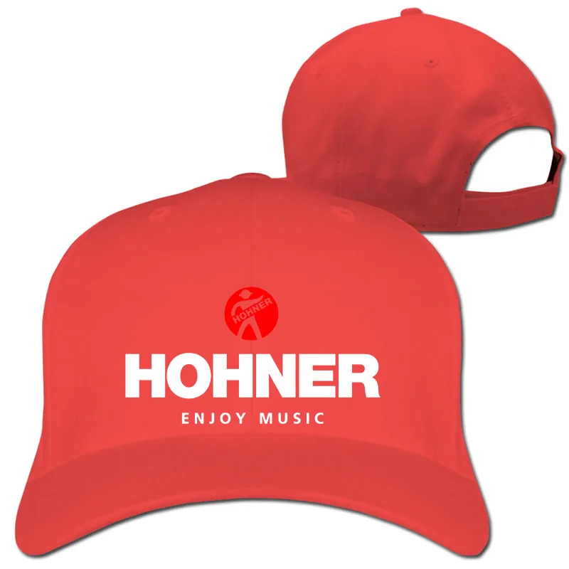 Hohner бейсбольная кепка с логотипом для мужчин и женщин, Кепка-Дальнобойщик, модная Регулируемая Кепка - Цвет: 1-Red