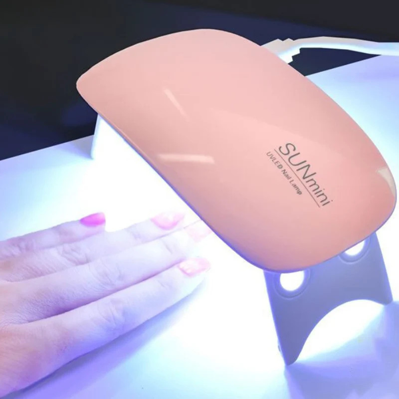 Mini Led Nail Dryer Machine Portable Nail Dryer Micro Usb Cable Home