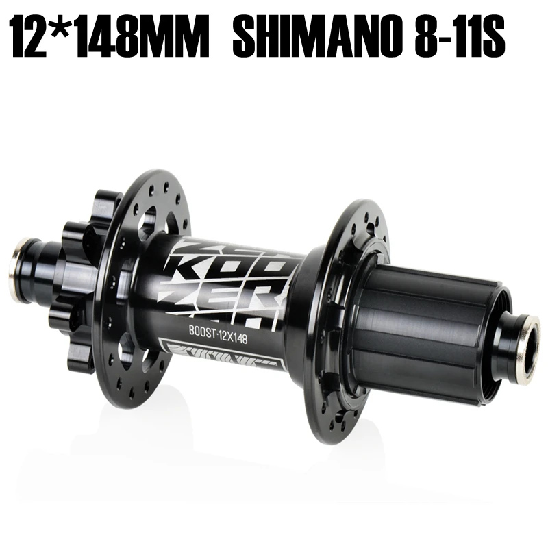 Koozer MTB Boost концентраторы 32H 24 полный механизм трещотка горный велосипед концентратор 148/150 12 мм и 141 10 мм для SHIMANO 8-11S SRAM XD 12S - Цвет: 12X148MM SHIMANO