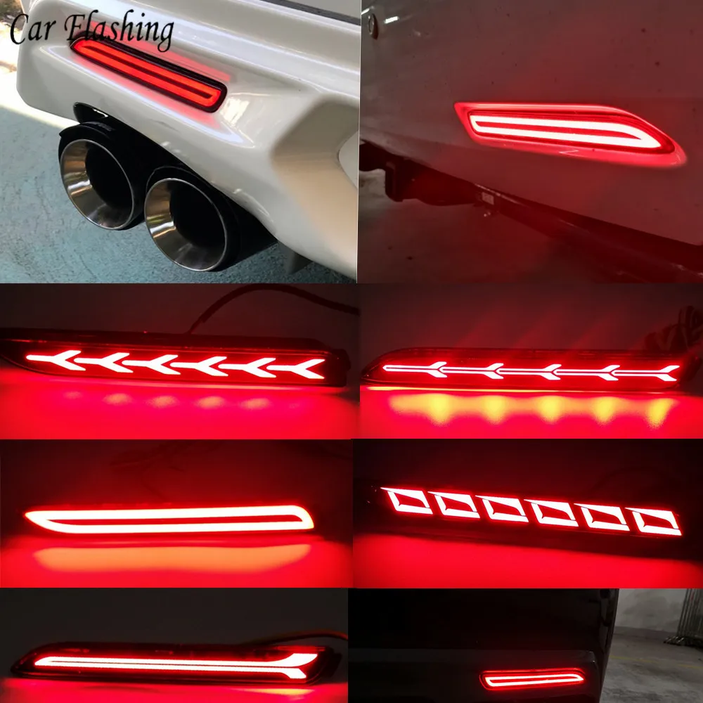1 пара для Toyota RAV4 Camry Reiz SIENNA Innova Lexus ISF GX470 RX300 5630 светодиодный заднего бампера