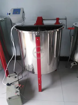 

Stainless steel 6 frame manual honey bee extractor shake honey machine