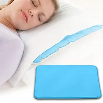 

Cool Bed Mat Pad Cooling Gel Pillow Chilled Natural Comfortable Sleep Ice Comfort Pillow For Travel Office Aid Pillow Sleep