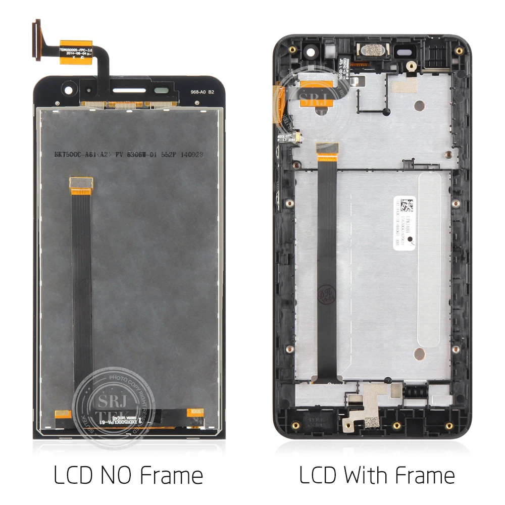 Srjtek экран для Asus Zenfone 5 LITE A502CG LCD дюймов дисплей сенсорный дигитайзер в сборе с