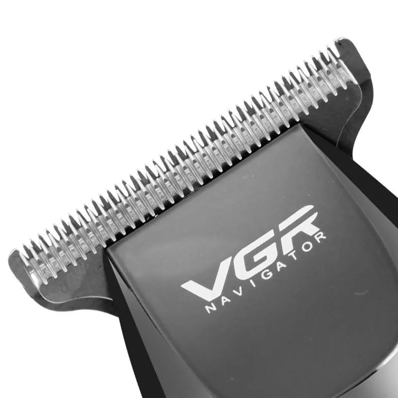VGR V030 Professional Waterproof Hair Trimmer Display Men's Hair Clipper Grooming Low Noise Clipper Titanium Ceramic Blade Adult