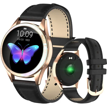 

Women Fashion Smart Watch Bracelet Physiological cycle reminder Heart Rate Monitor IP68 Waterproof Sport Watches for Android IOS