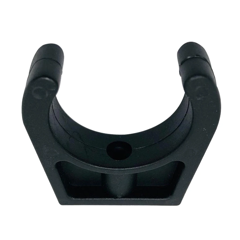 Black 44MM Boat Kayak Paddle Oar Mount Holder Hook Push Pole Clips for Boat