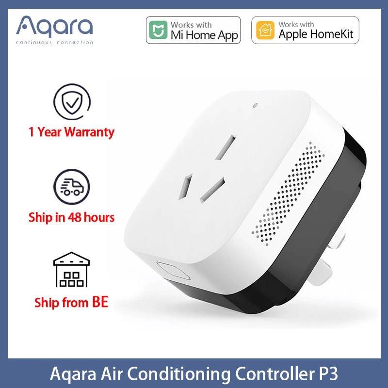 2020 Aqara Air Conditioning Companion P3 With Temperature Humidity Sensor Gateway Hub Zigbee Wifi For Xiaomi Mihome Homekit Building Automation Aliexpress
