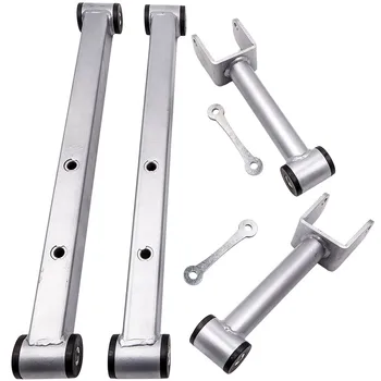 

4X Suspension Rear Control Arm For Impala for Buick Roadmaster 1978 - 1996 w/polyurethane bushings Black